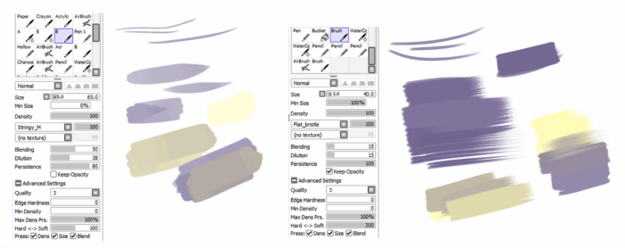 Кисти Paint Tool Sai (750+ шт) — Часть 9