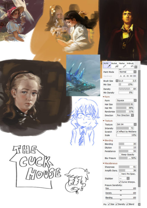 Кисти Paint Tool Sai (800 шт) — часть 11