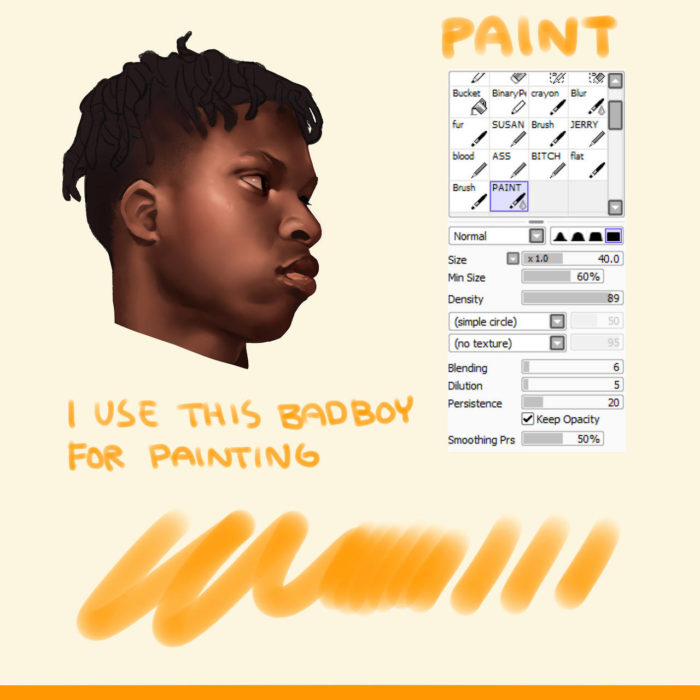 Кисти Paint Tool Sai (800 шт) — часть 11
