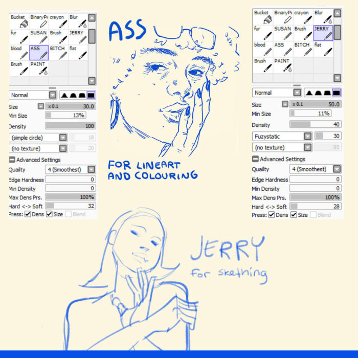 Кисти Paint Tool Sai (800 шт) — часть 11