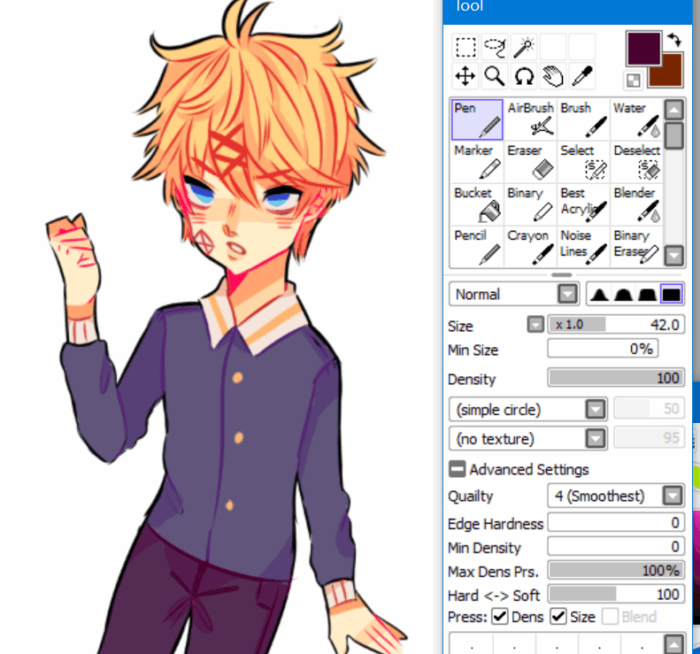 Кисти Paint Tool Sai (800 шт) — часть 11