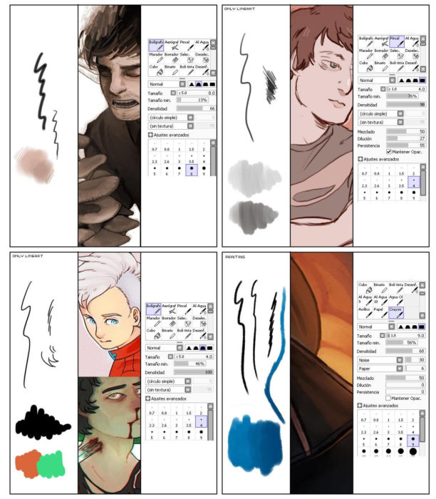 Кисти Paint Tool Sai (800 шт) — часть 11