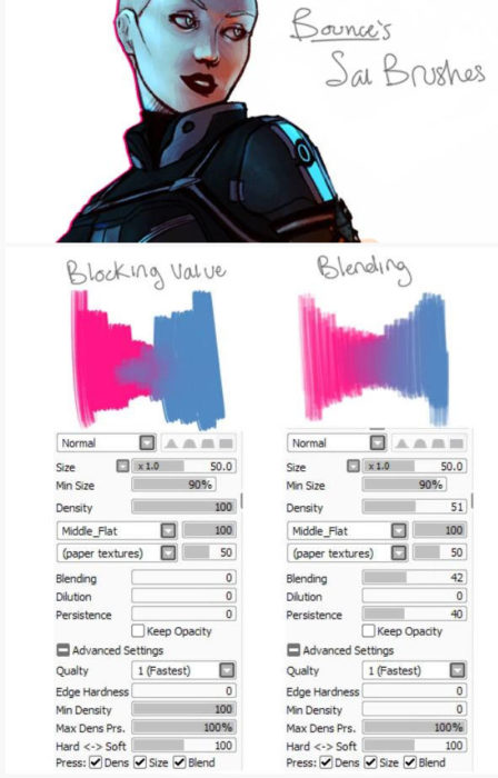 Кисти Paint Tool Sai (800 шт) — часть 11