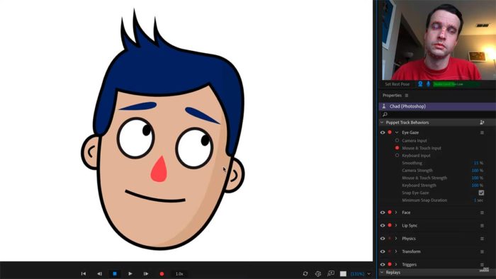 Скачать Adobe Character Animator - Лицевая анимация в реальном времени