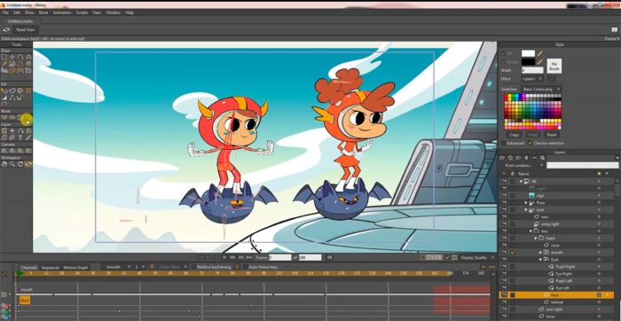 Скачать Anime Studio Pro (Moho 13) для 2d анимации